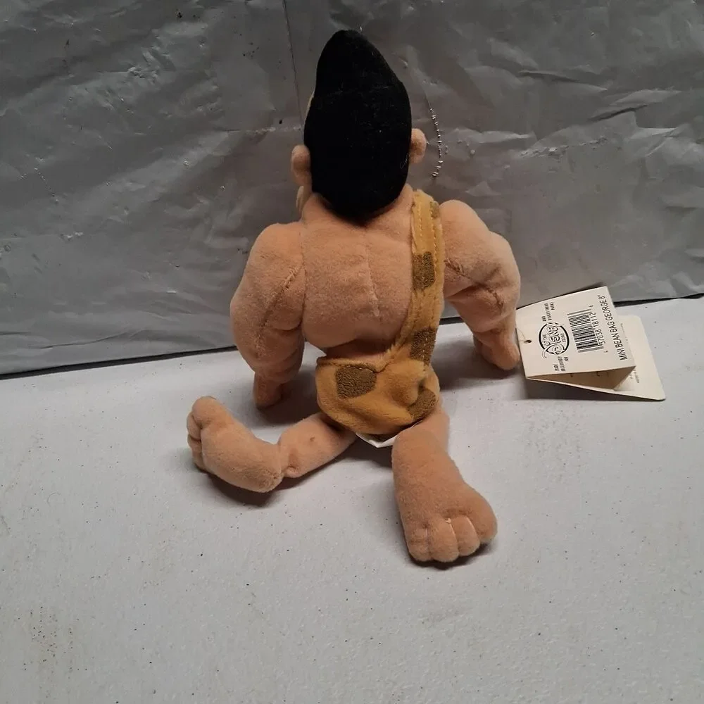 Disney Store George Of The Jungle Bean Bag Plush Doll Beanie Retired With Tag